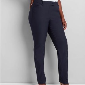 Lane Bryant Allie Bootleg pants in Navy 16R